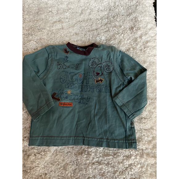 Gagou Tagou sz. 9 month long sleeved tee. Adorable, great quality - Picture 3 of 8